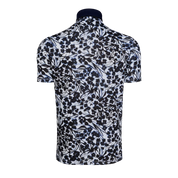 Shadow Bloom Short Sleeve Polo Arctic Greyson Clothiers