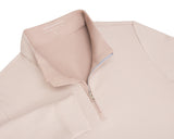 The Sherwood Quarter-Zip - Dune & White | Holderness & Bourne