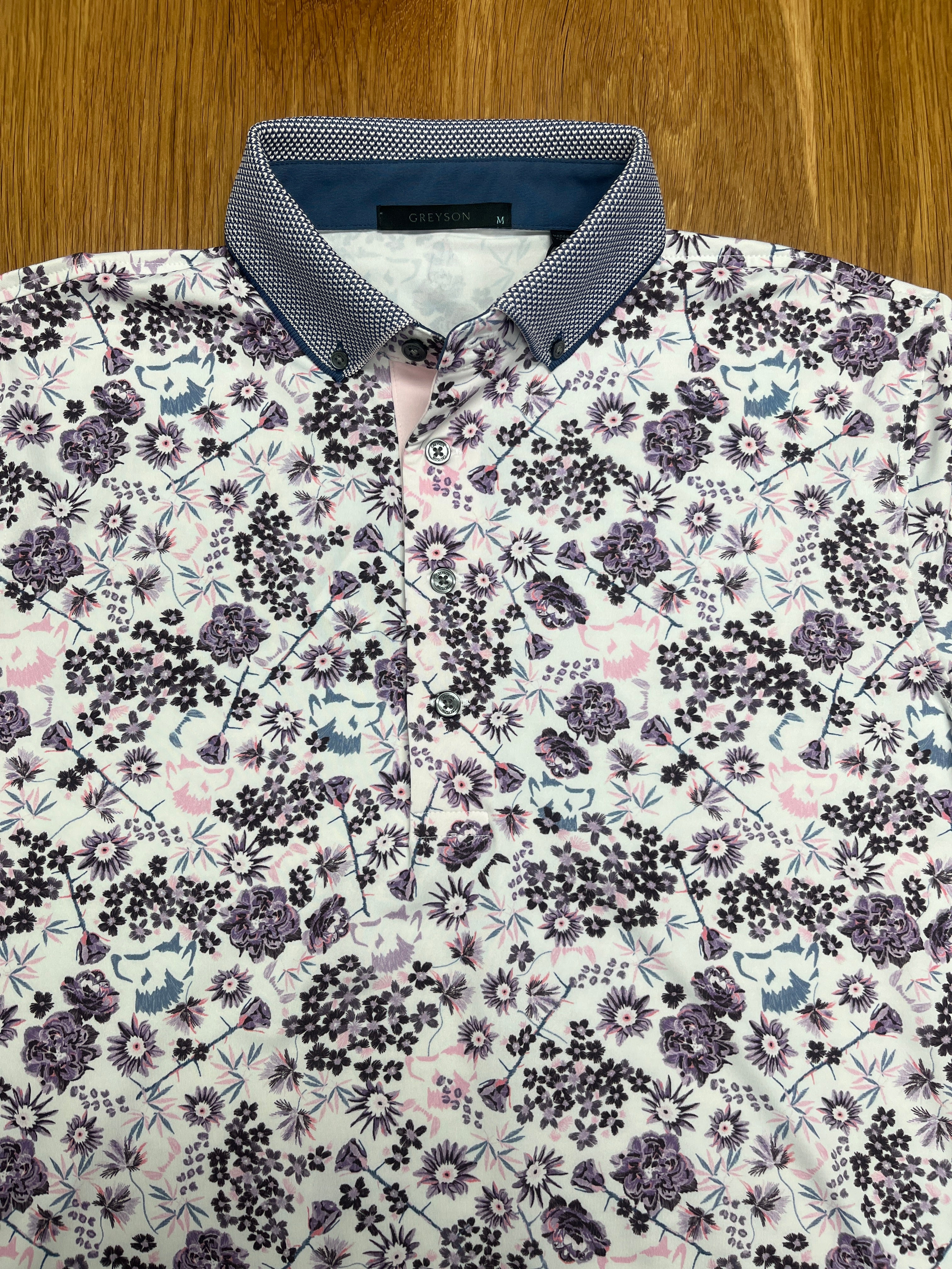 Silver Fang Short Sleeve Polo - Arctic  | Greyson Clothiers