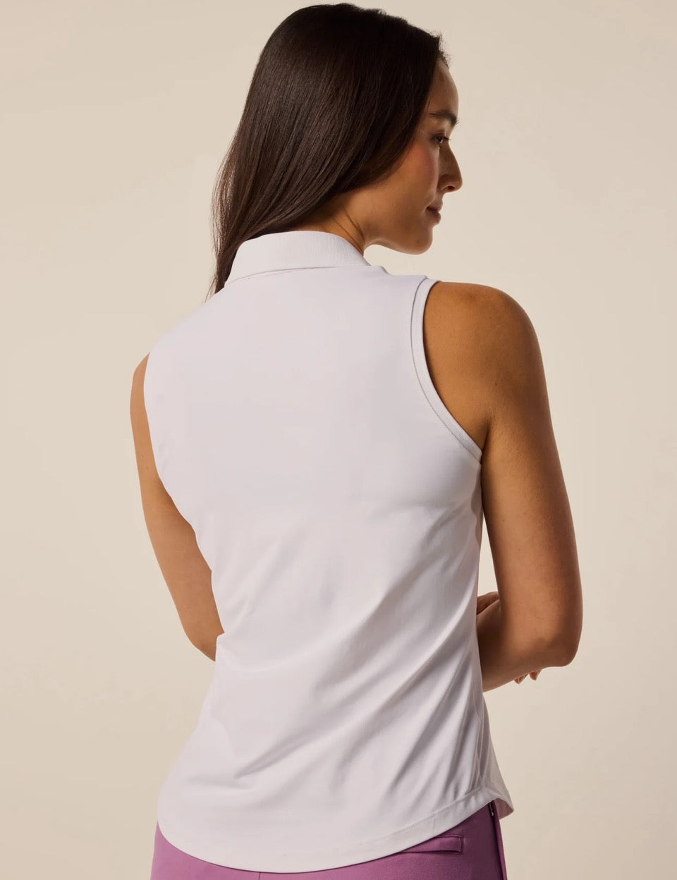 Sleeveless Scarlett Polo Arctic