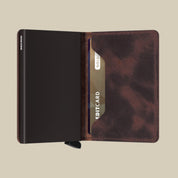 Slimwallet Vintage Chocolate Secrid