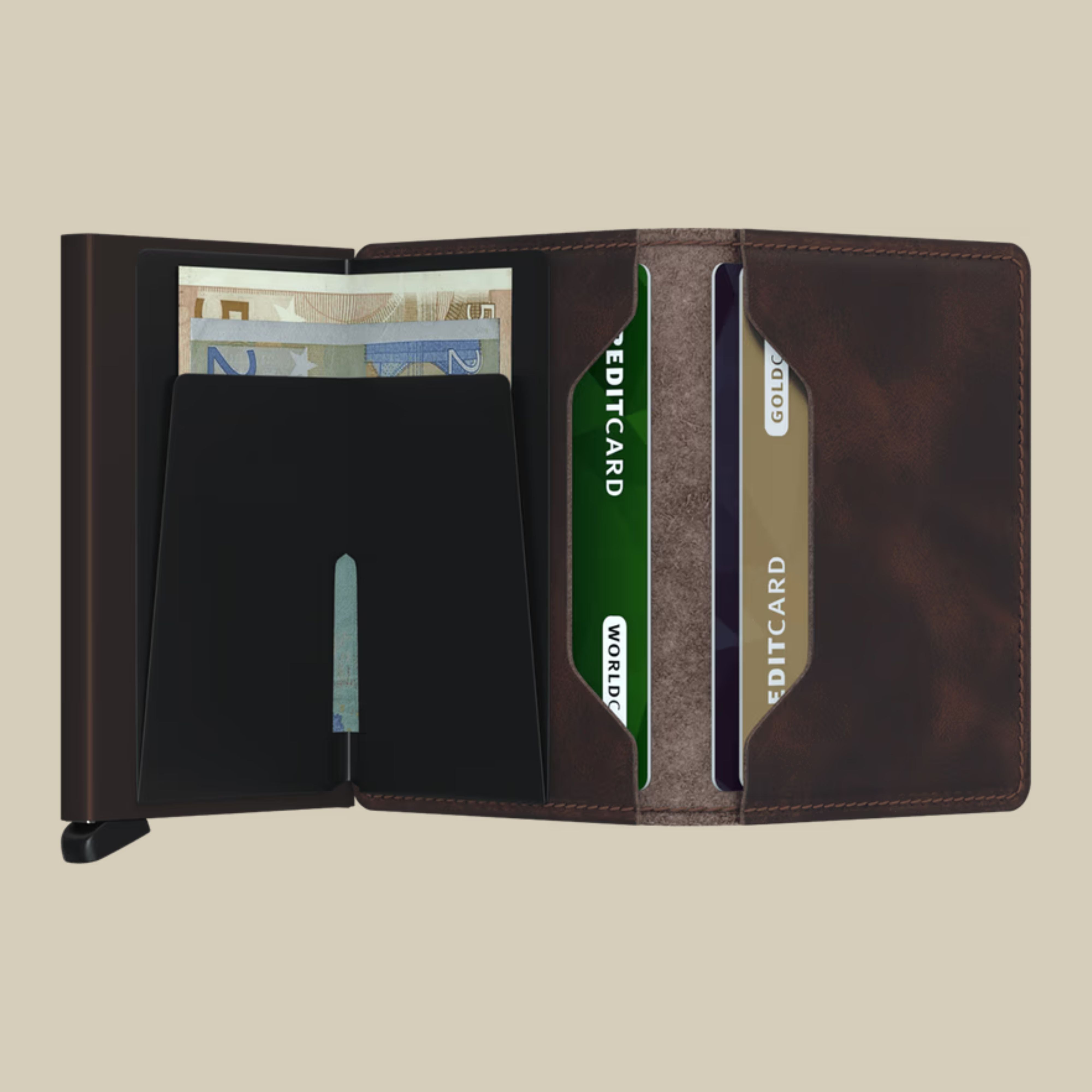 Slimwallet Vintage Chocolate Secrid