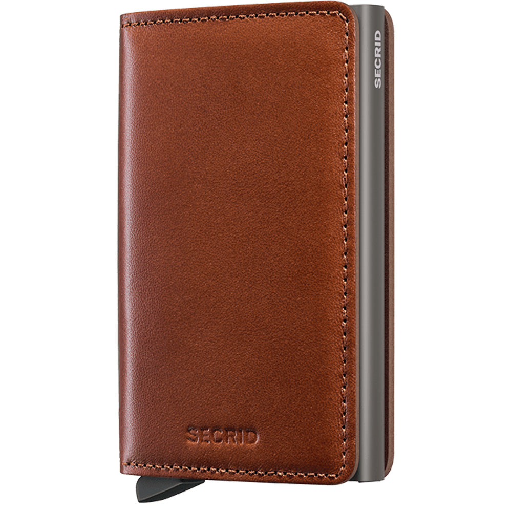 Slimwallet Texano Saddle Secrid Wallets Front