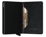 Slimwallet Vegetable Tanned Black Secrid Wallets Cardholder