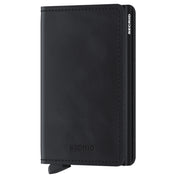 Slimwallet Vintage Black Secrid Wallets Front
