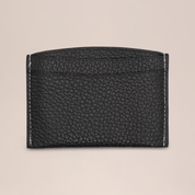 Soft Grain Leather Cardholder Black NN. 07