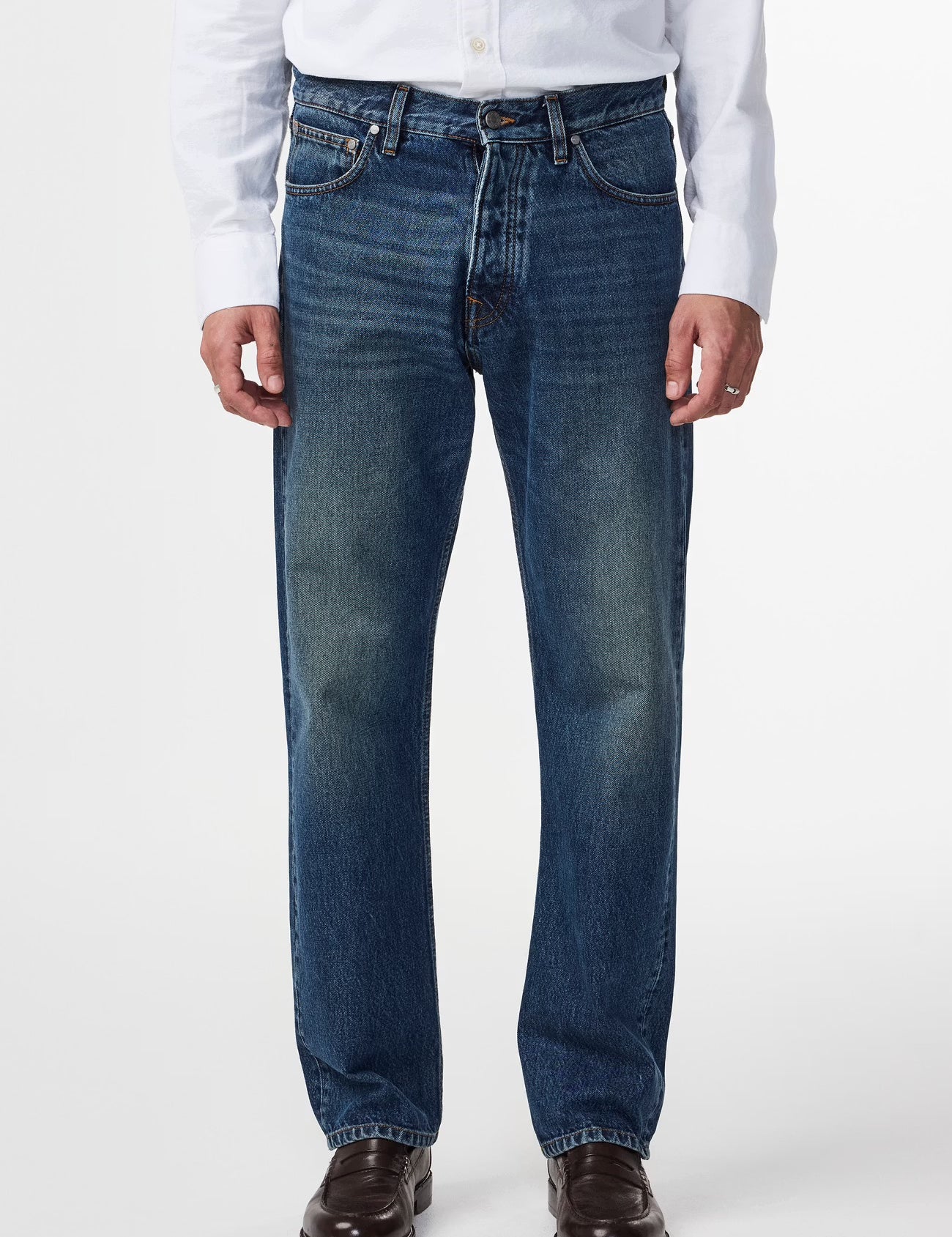 Sonny Straight leg regular fit Jeans in Stonewashed by NN.07