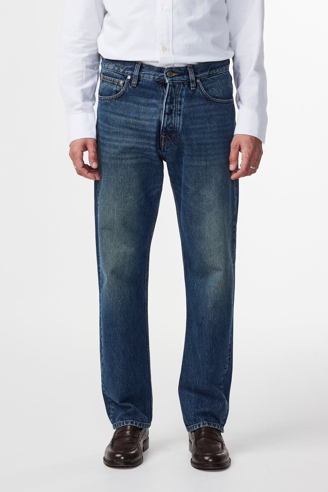 Sonny Straight leg regular fit Jeans in Stonewashed by NN.07
