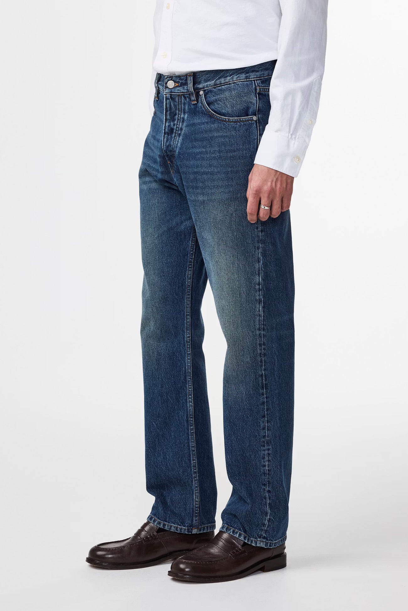 Sonny Straight leg regular fit Jeans in Stonewashed by NN.07
