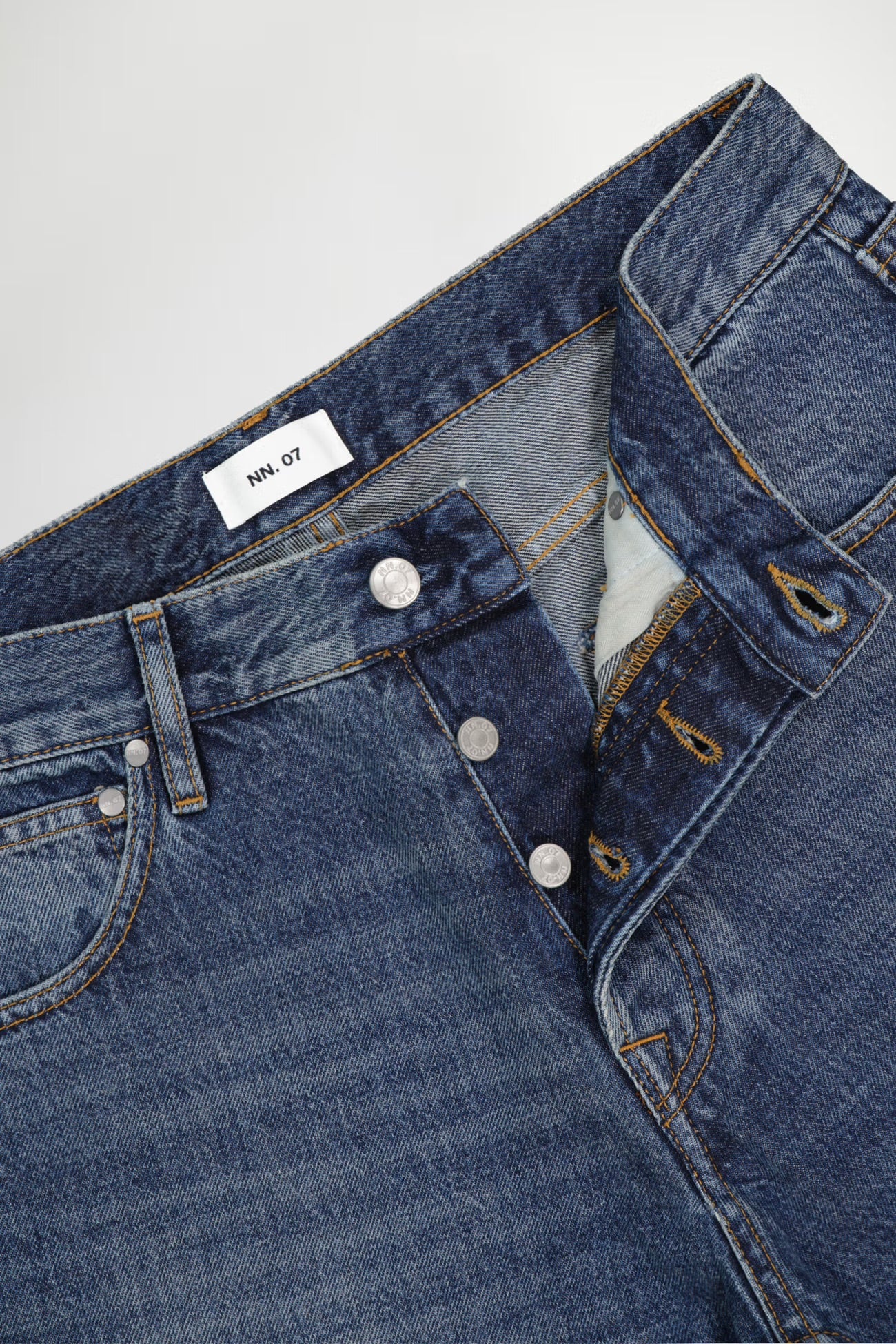 Sonny Straight leg regular fit Jeans in Stonewashed by NN.07