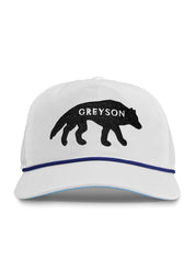 Greyson Stalking Wolf Rope Hat - Arctic | Greyson Clothiers