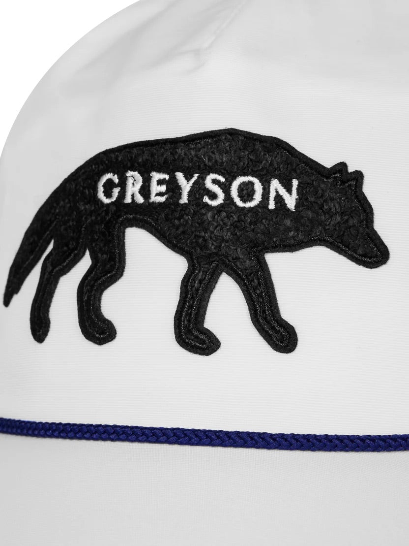 Greyson Stalking Wolf Rope Hat - Arctic | Greyson Clothiers