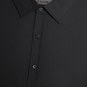 Stretch Woven Shirt - Onyx