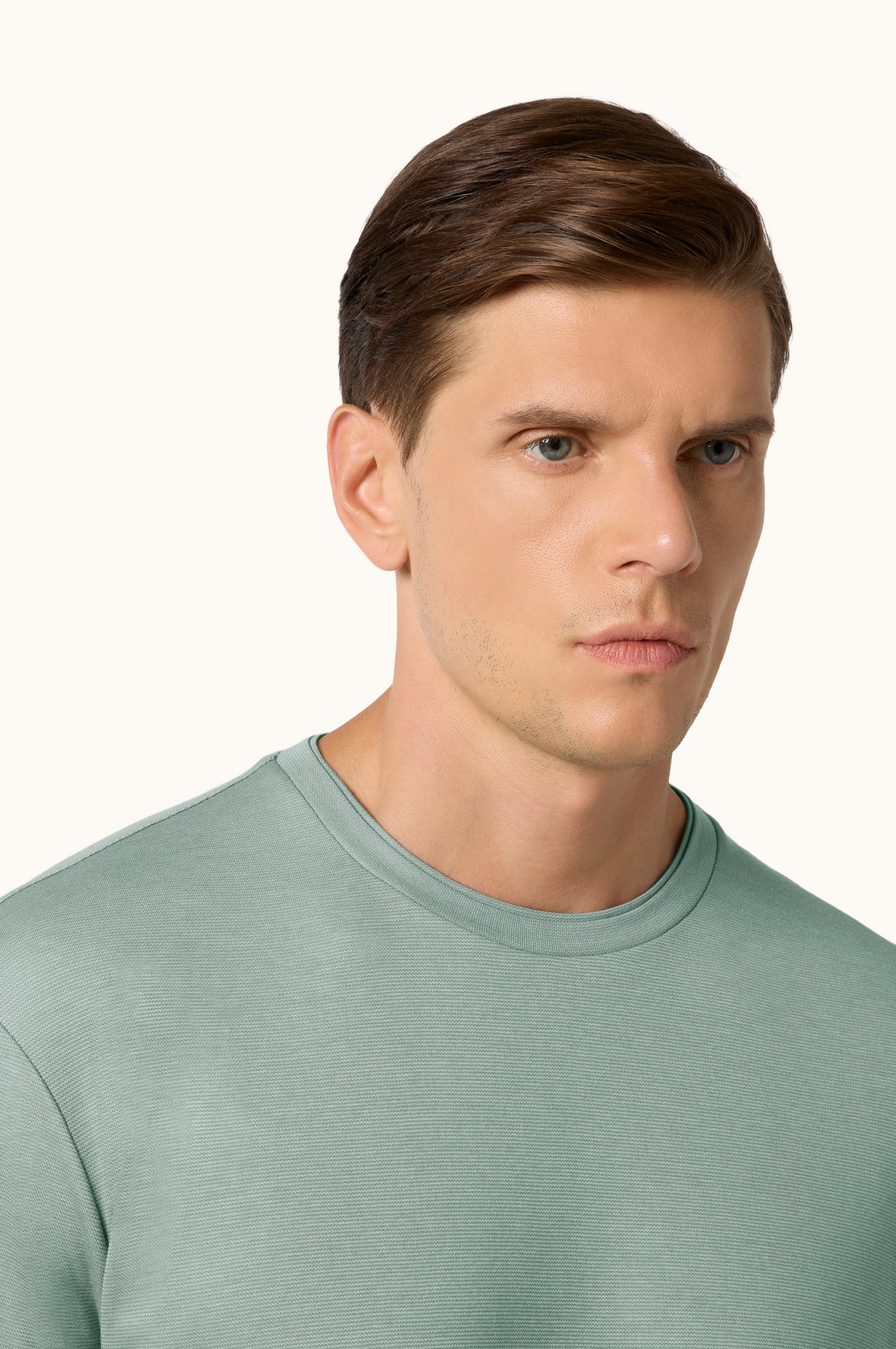 T-Shirt X-Soft Cotton Interlock Green Paul & Shark 