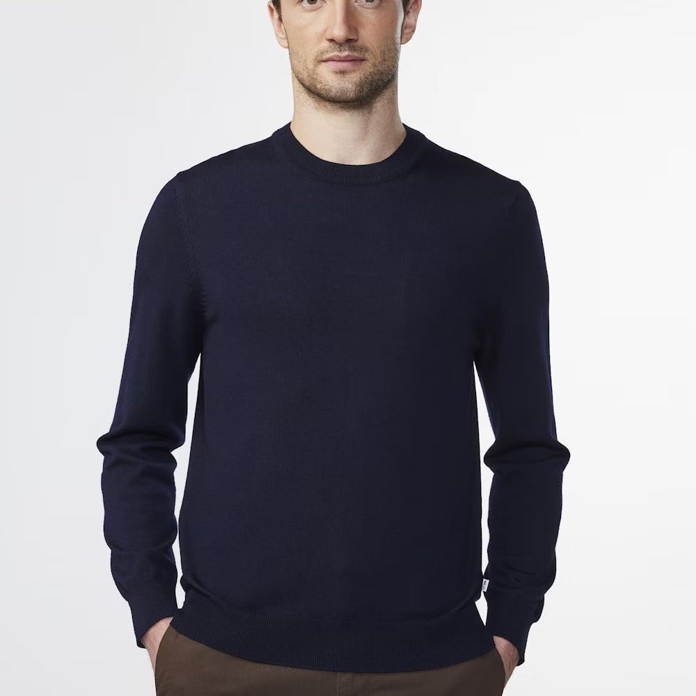 Ted Lightweight Sweater - Navy NN07