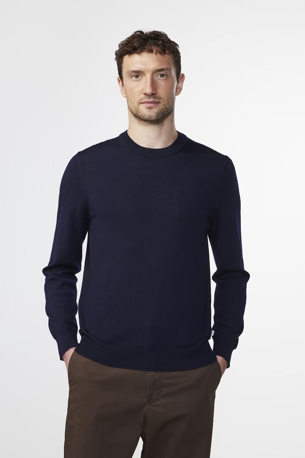 Navy lightweight sweater hotsell