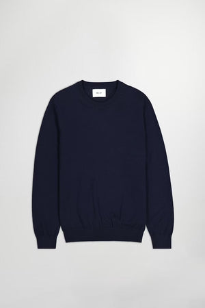 Ted Lightweight Sweater - Navy NN07