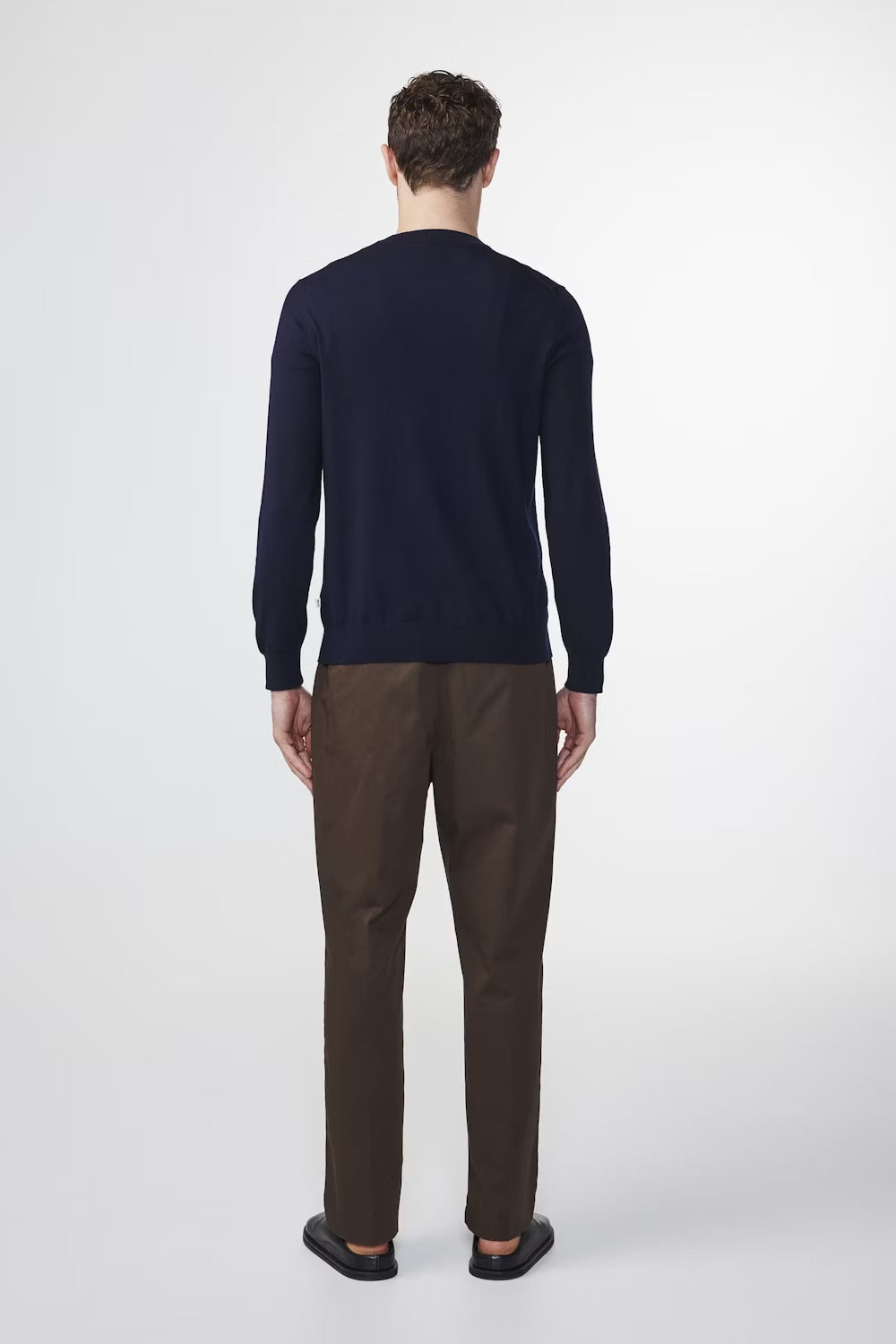 Ted Lightweight Sweater - Navy NN07