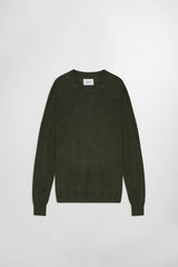 Ted Lightweight Sweater - Dark Army | NN.07