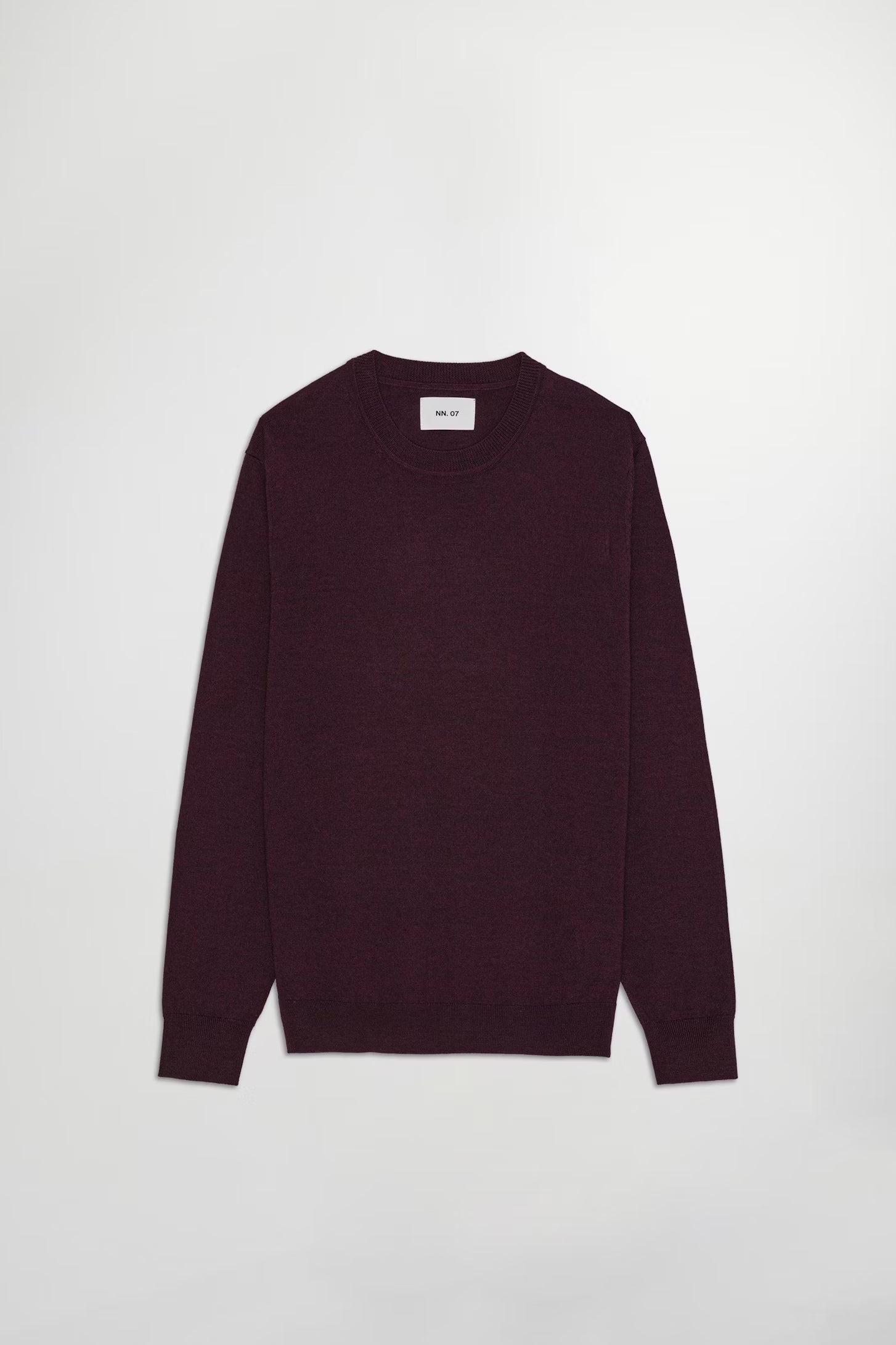 Ted Lightweight Sweater In Wine Red From NN.07