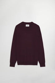 Ted Lightweight Sweater In Wine Red From NN.07
