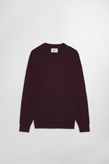 Ted Lightweight Sweater - Wine Red | NN.07