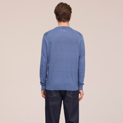 Ted Crew Neck Sweater Stone Blue NN.07