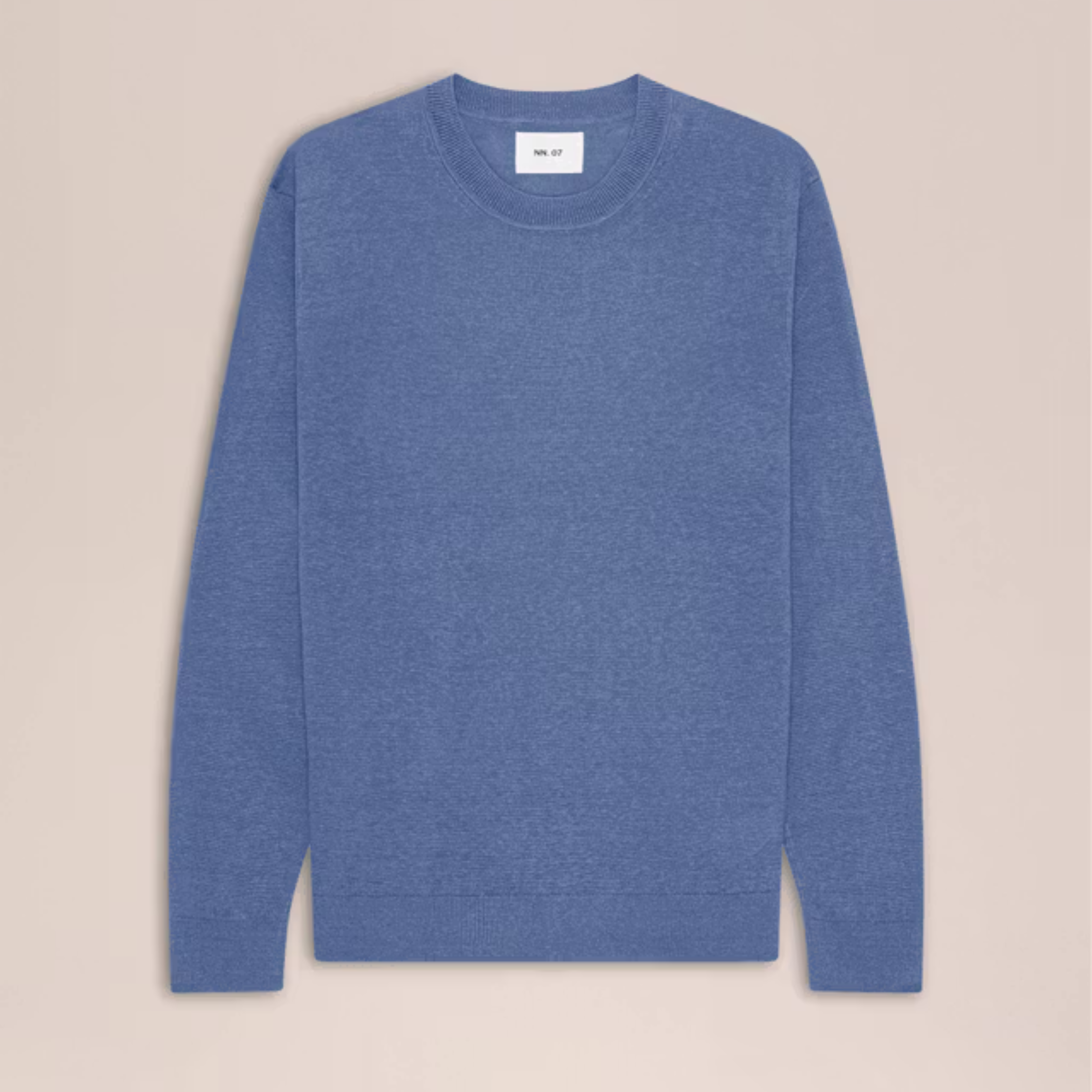 Ted Crew Neck Sweater Stone Blue NN.07