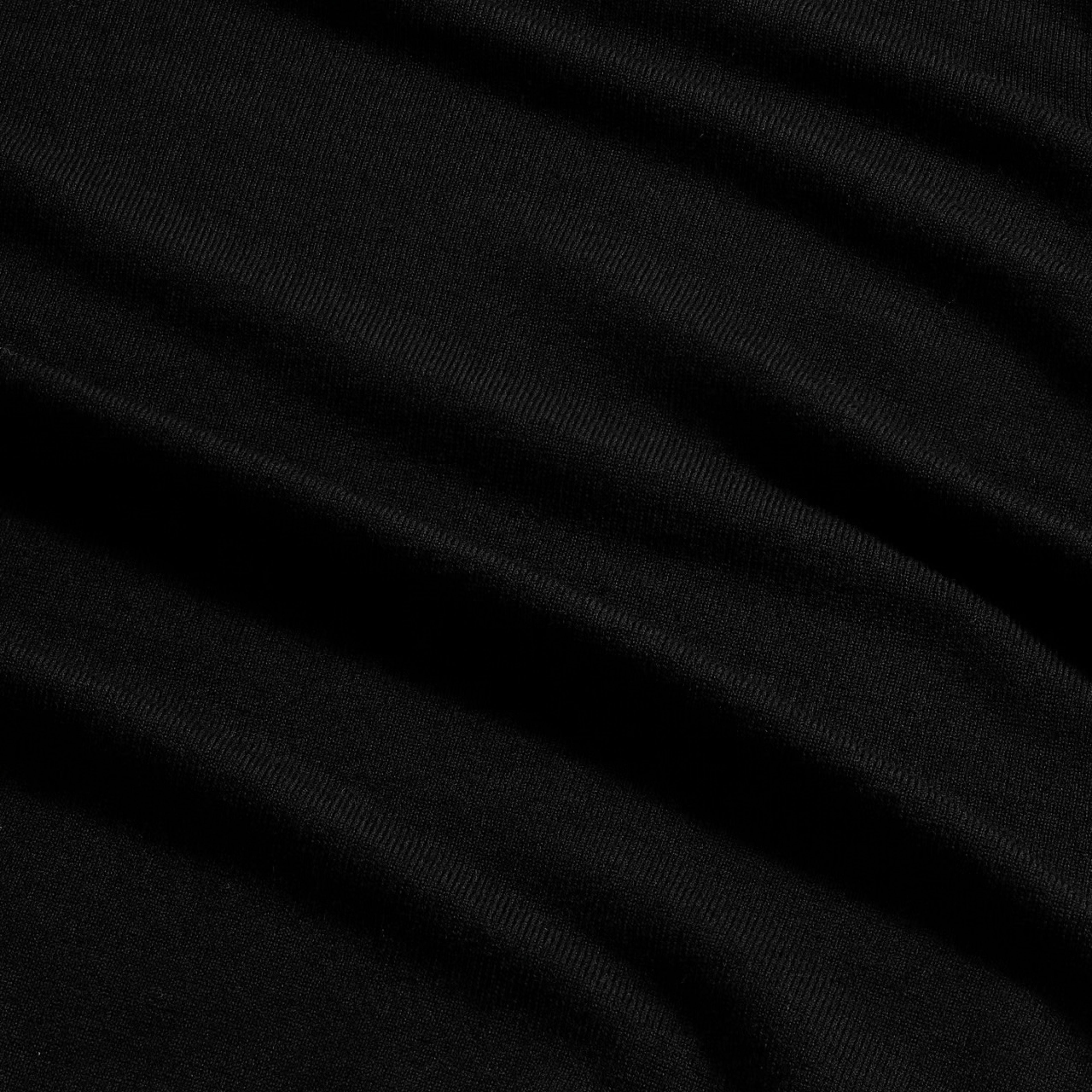 Ted Lightweight Merino Wool Sweater Black NN.07