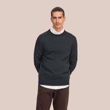Ted Lightweight Merino Wool Sweater - Dark Army | NN.07