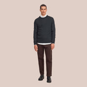 Ted Lightweight Merino Wool Sweater Dark Army NN.07