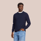 Ted Lightweight Merino Wool Sweater - Navy Blue | NN.07