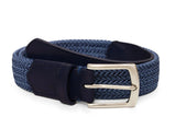 The Fischer Belt - Navy and Slate | Holderness & Bourne