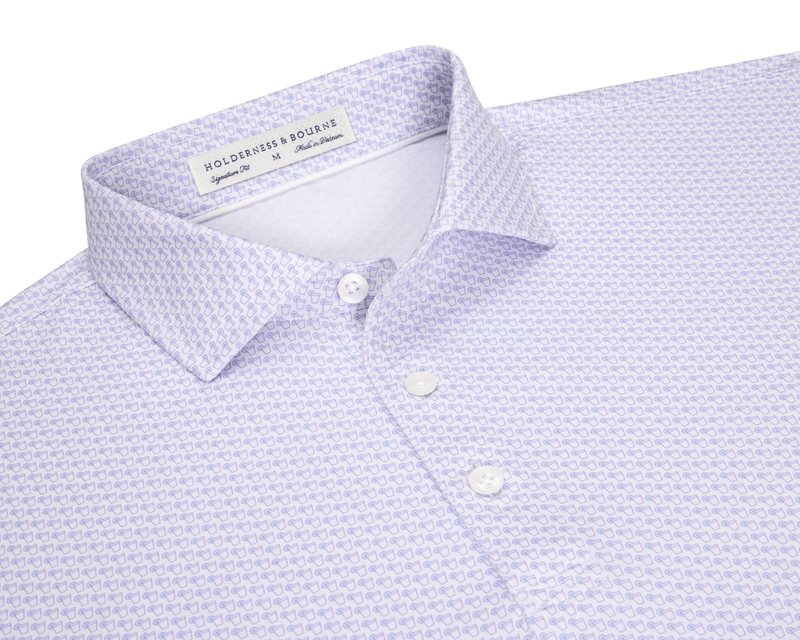 The Fulton Shirt - Vista Blue & Tudor Holderness & Bourne