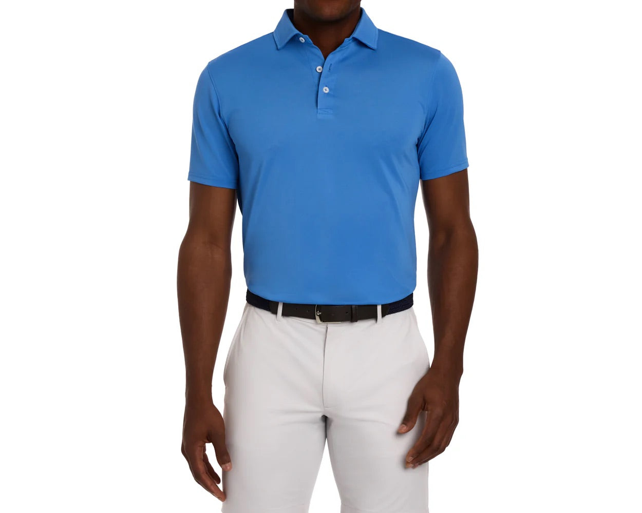 The Macdonald Shirt in Horizon Blue Holderness & Bourne 
