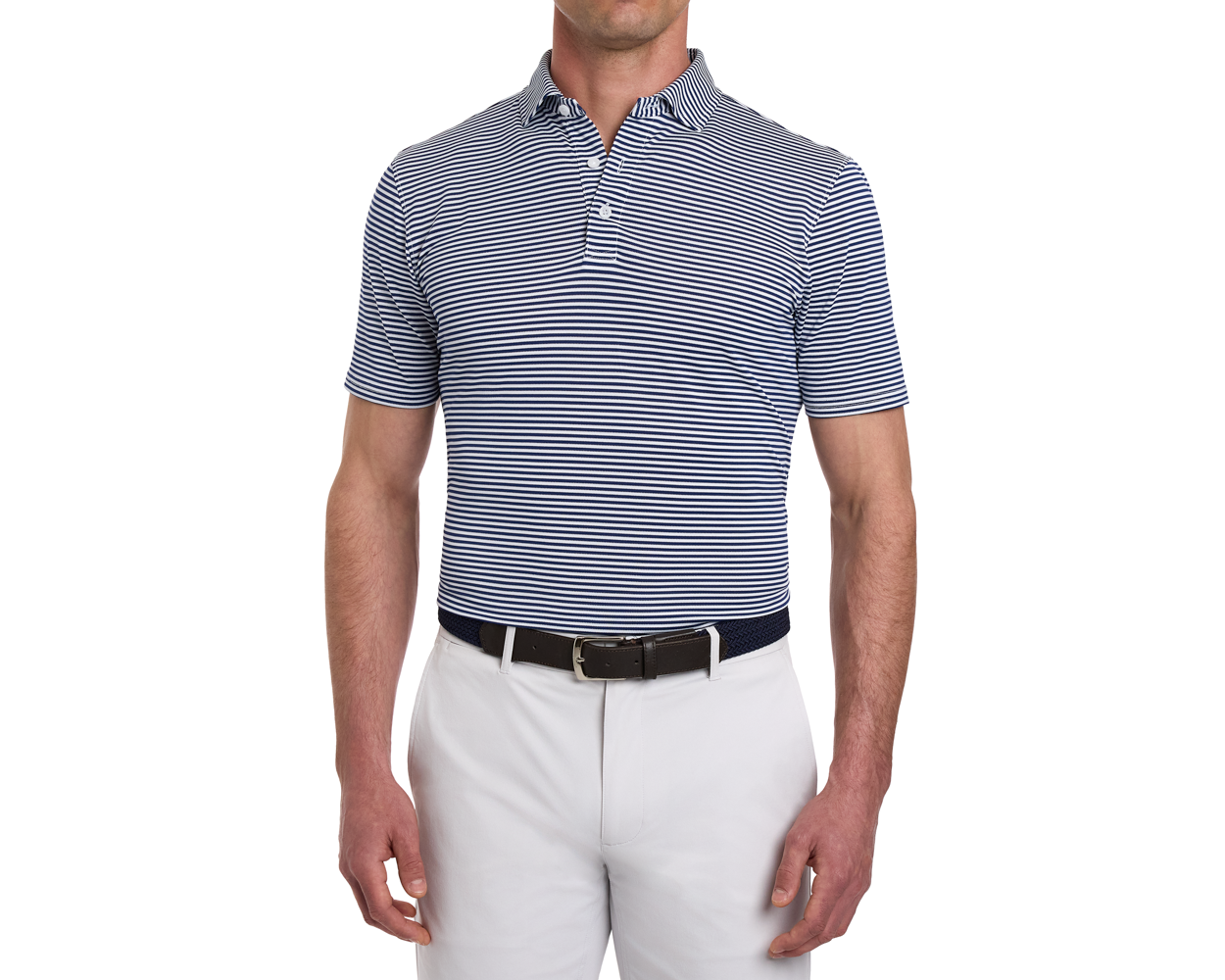 The Maxwell Shirt - Navy & White Holderness & Bourne