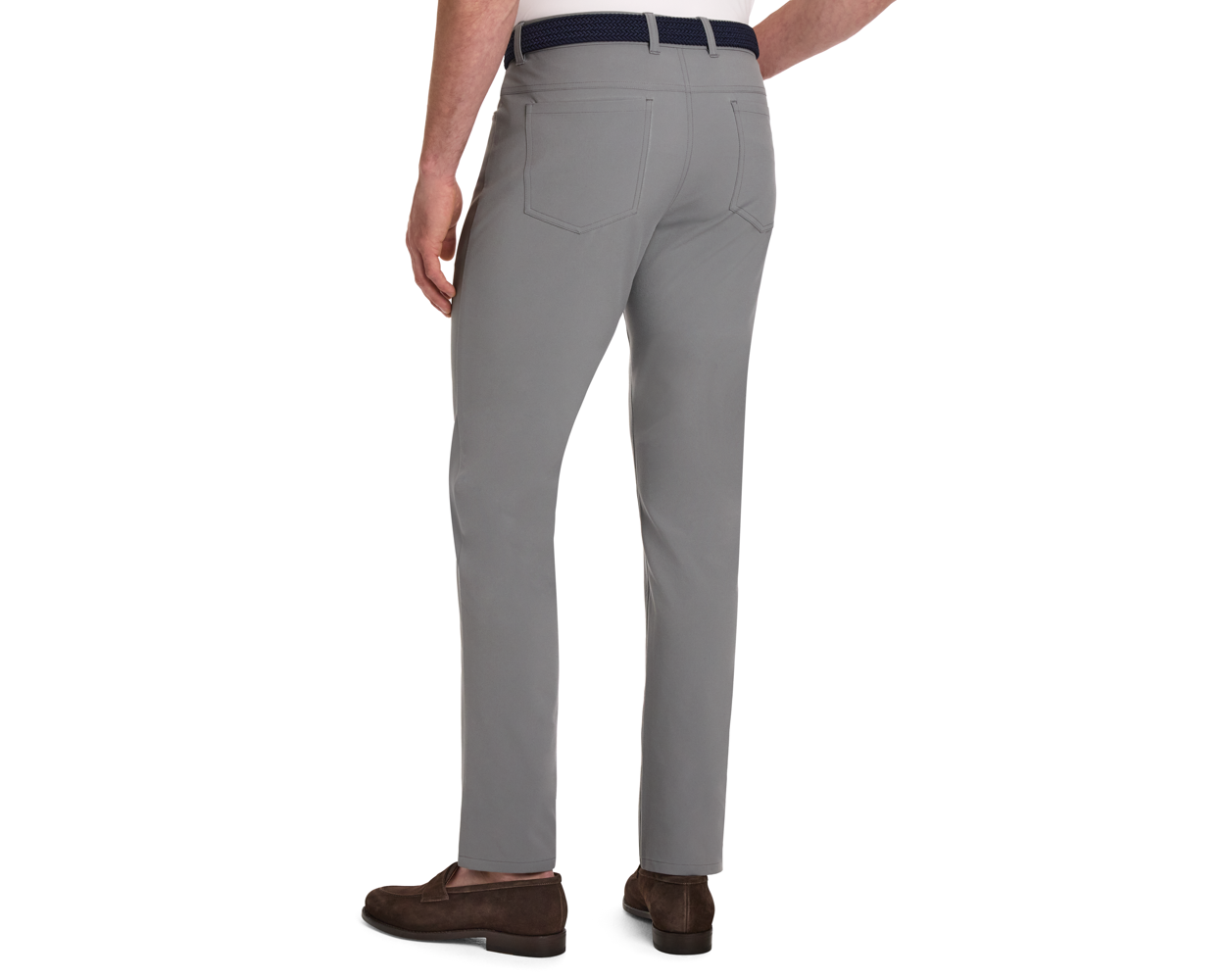 The McDaniel 5 Pocket Pant - Light Gray Holderness & Bourne