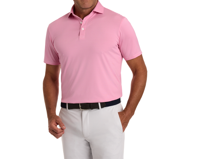 The Perkins Polo Shirt - Belmont & White | Holderness & Bourne