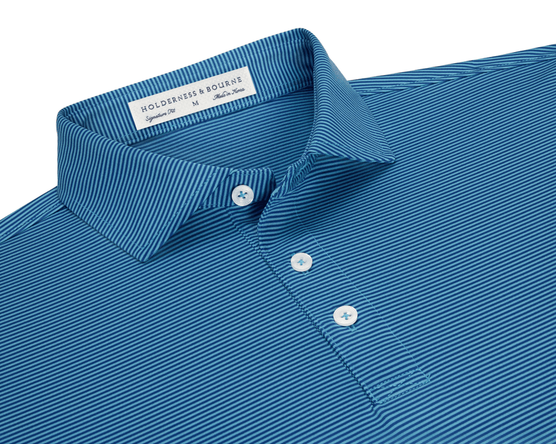 The Perkins Shirt  Maidstone Blue & Harbor Holderness & Bourne