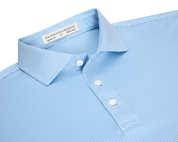 The Perkins Shirt - Vista Blue & White Holderness & Bourne
