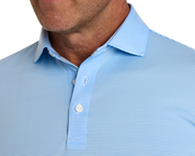 The Perkins Shirt - Vista Blue & White Holderness & Bourne