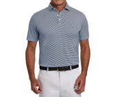 The Perkins Polo Shirt - Navy & White