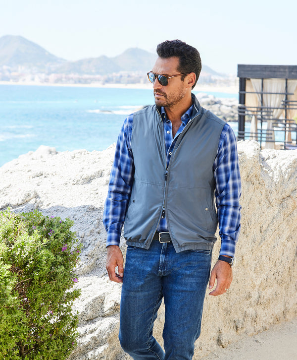 The Touring Vest Ocean Storm David Donahue