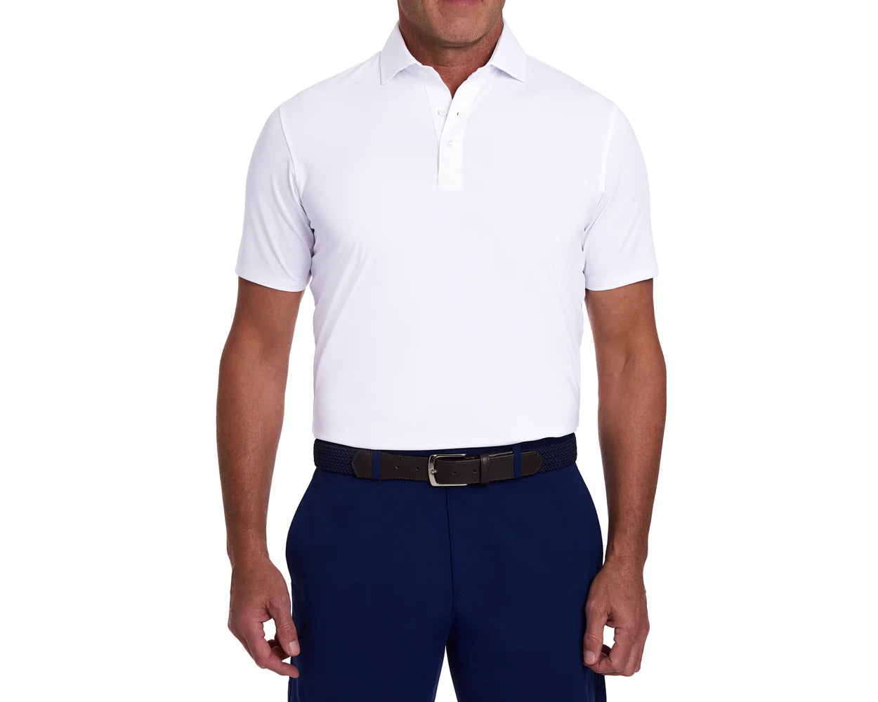 The Anderson Boys Polo Shirt White Holderness & Bourne