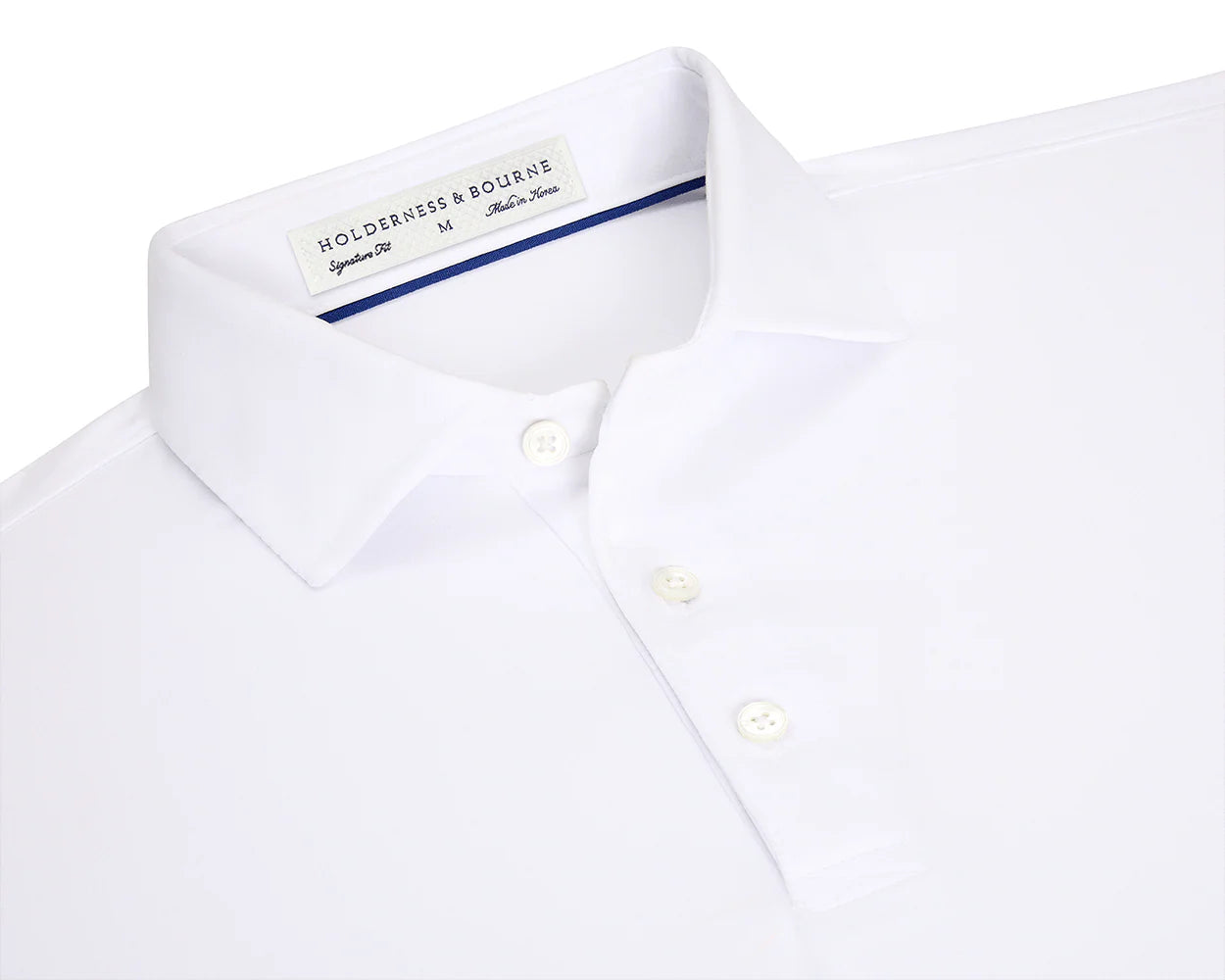 The Anderson Boys Polo Shirt White Holderness & Bourne