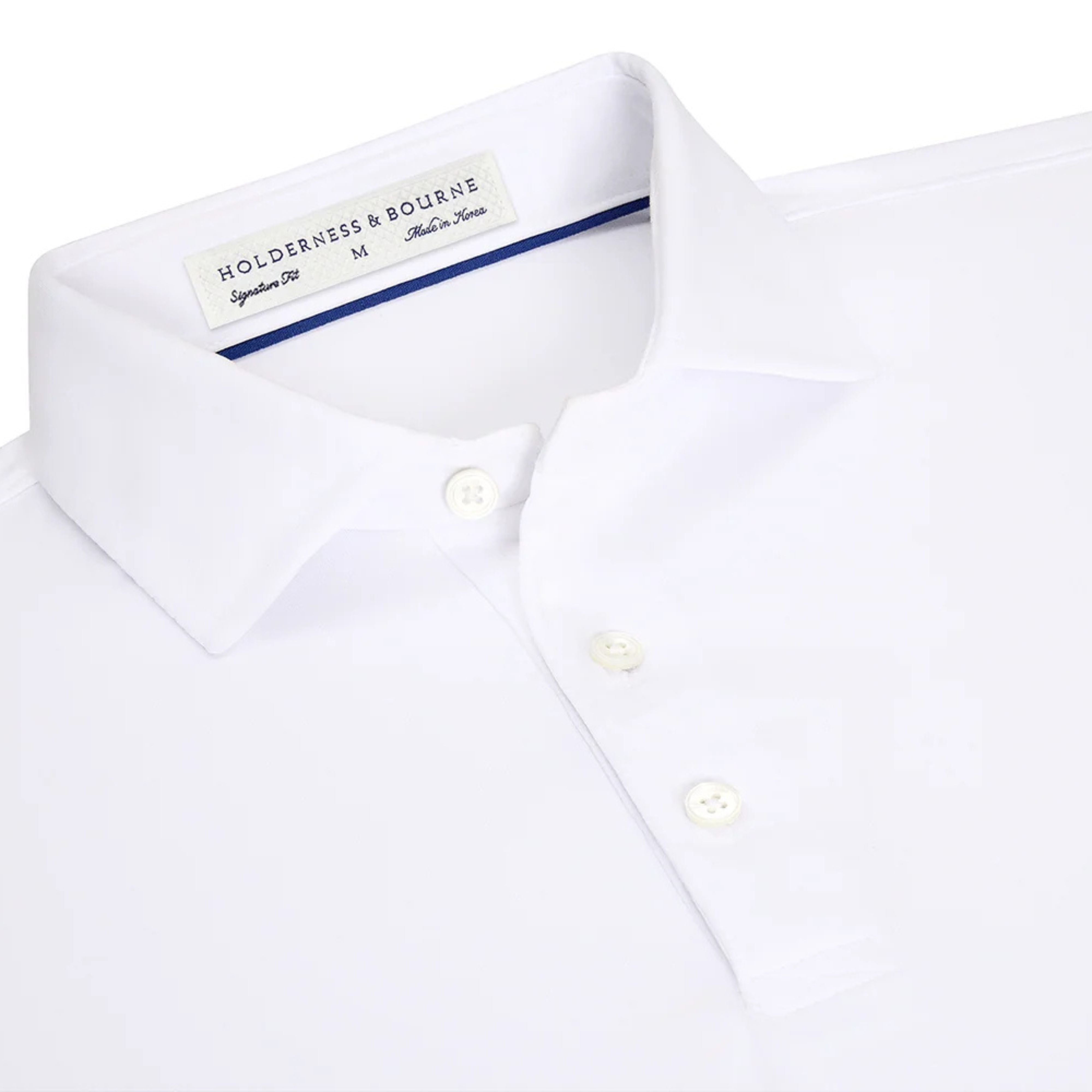 The Anderson Shirt White Holderness & Bourne