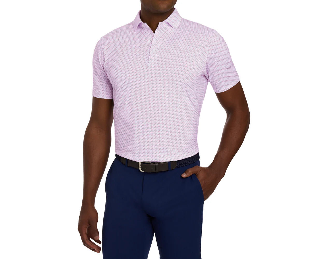 The Atwood Polo Shirt Cabernet Holderness & Bourne