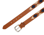 The Barker Belt Chestnut/Dune/Navy Holderness & Bourne