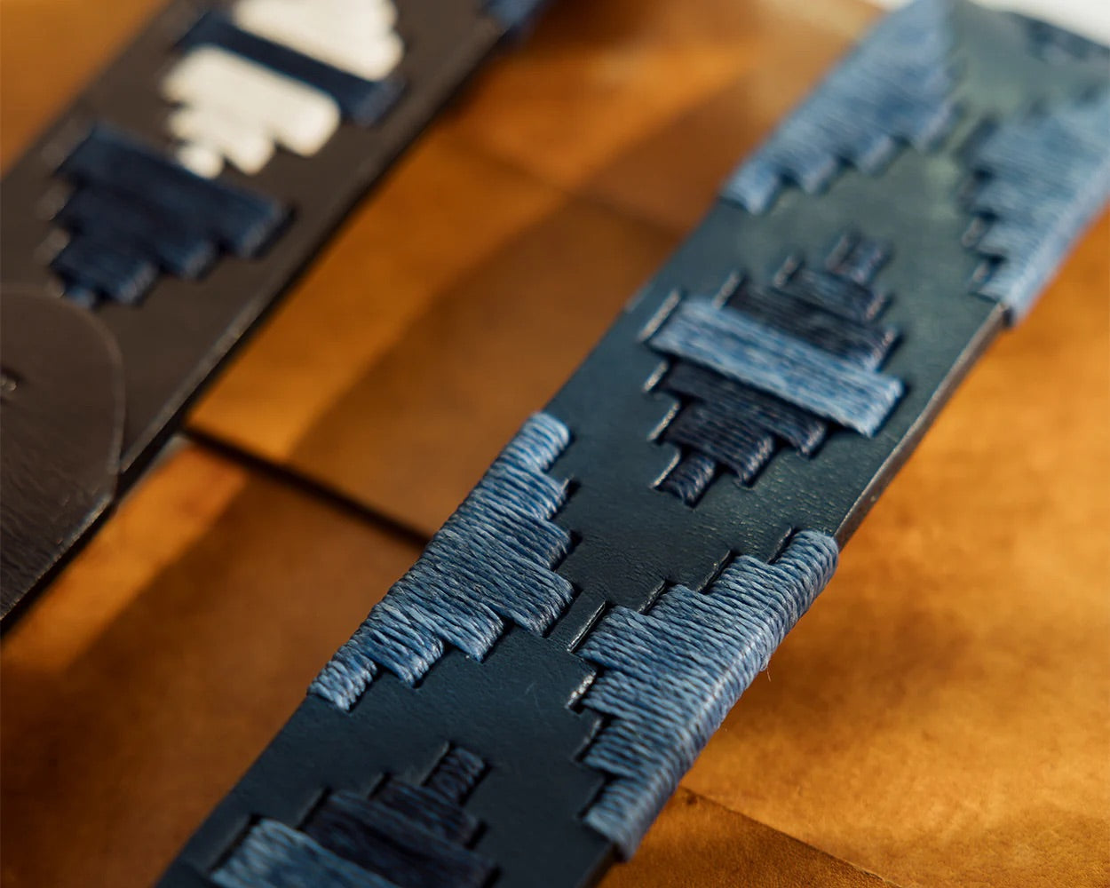 The Barker Belt Navy & Slate Holderness & Bourne