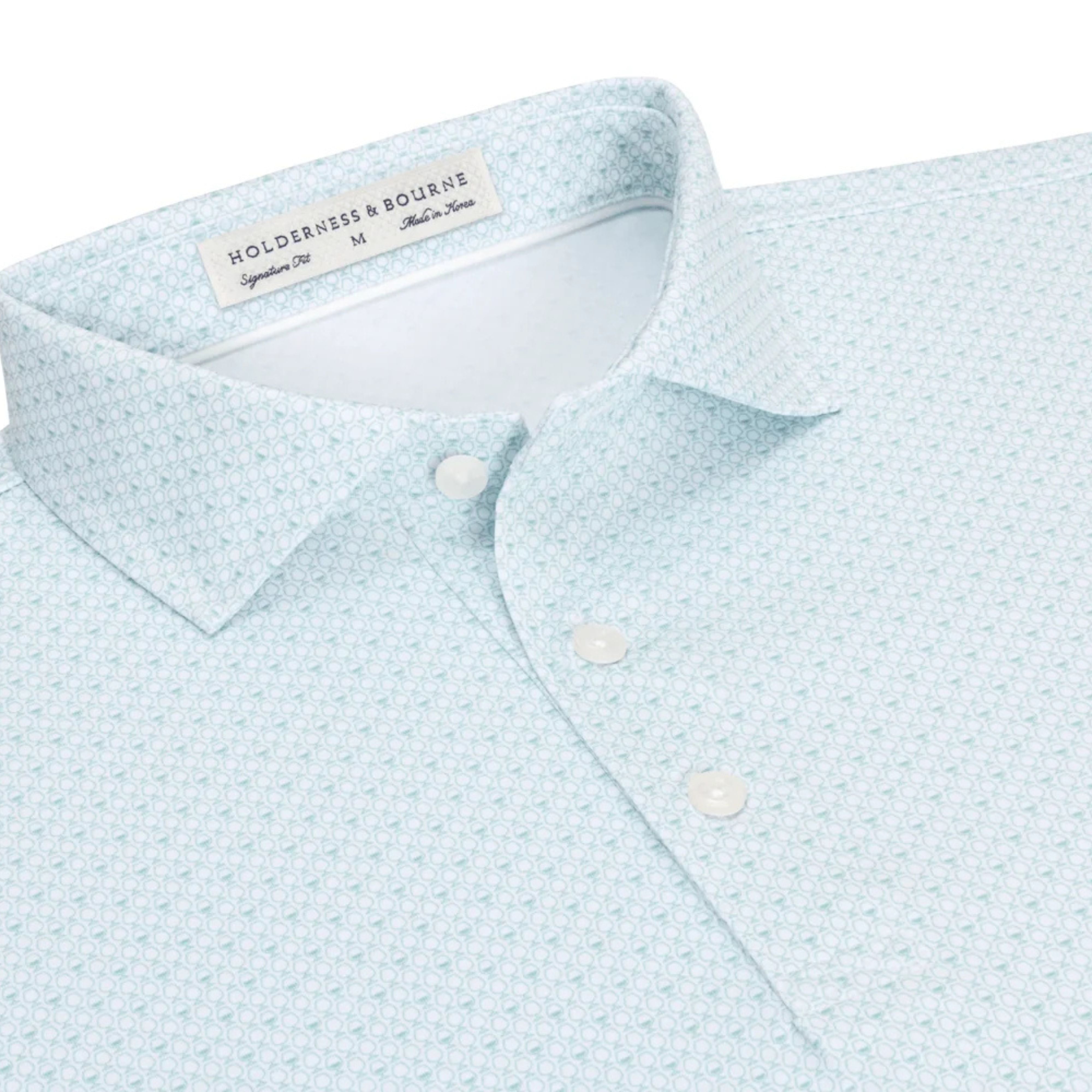 The Bryant Shirt Cascade Green Holderness & Bourne